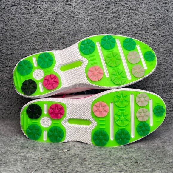 G/Fore Gallivan2r T.P.U. Golf Shoe Size 11 Men White Pink GMF000058 - Picture 7 of 9